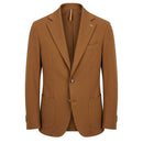 Brown Cotton Men Jacket