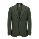 Green Viscose Men's Jacket