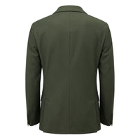 Green Viscose Men's Jacket