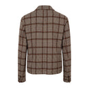 Black Viscose Men Jacket