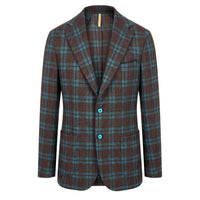 Brown Linen Men's Jacket