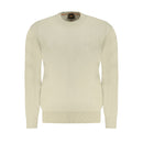 Beige Cotton Men's Sweater