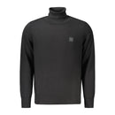 Black Wool Men's Sweater