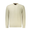 Beige Cotton Men's Sweater