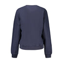 Blue Cotton Women's Sweatshirt
