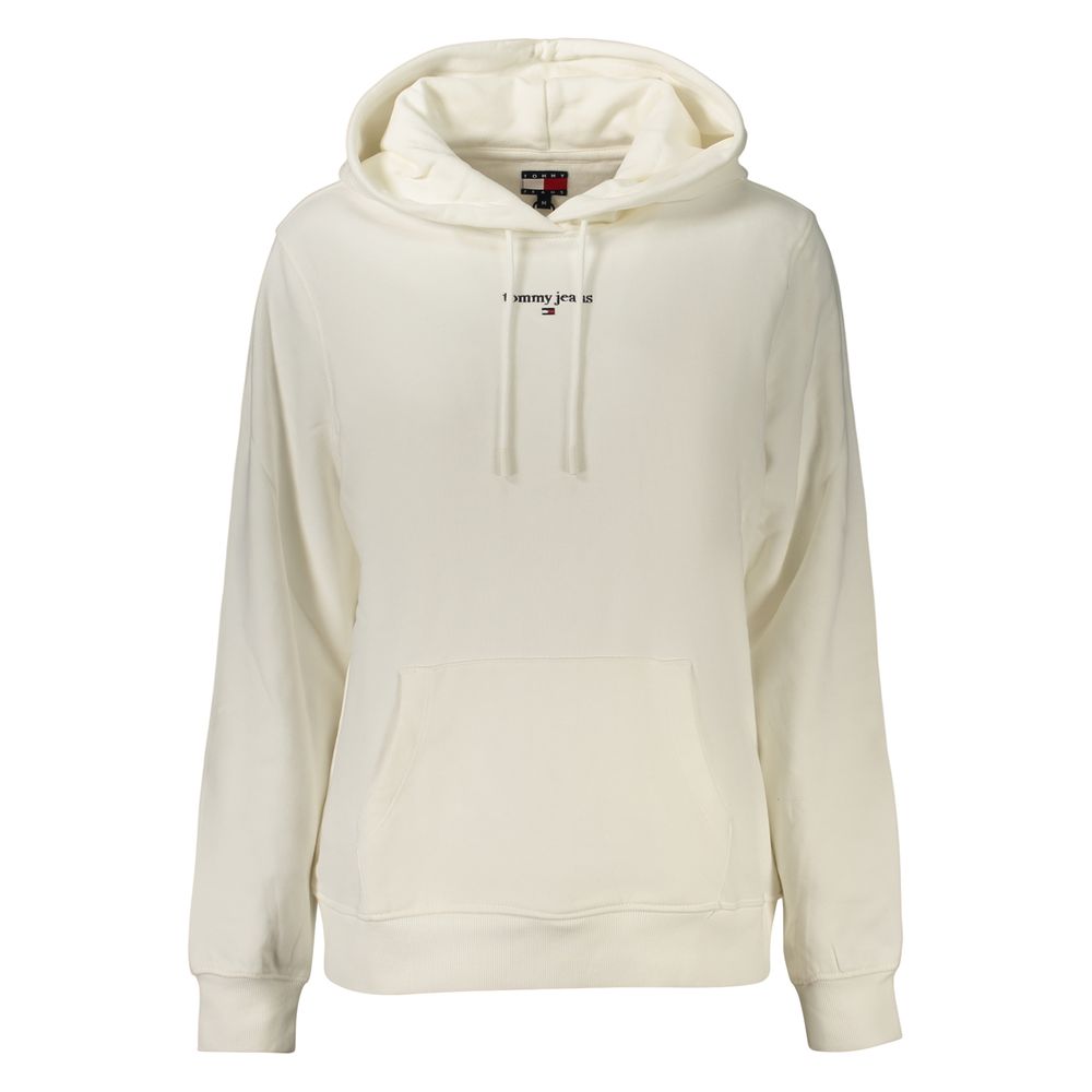 White Cotton Women's Sweatshirt