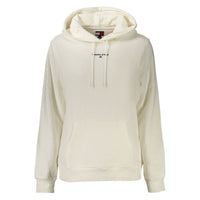 White Cotton Women's Sweatshirt