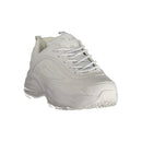 White Polyurethane Women's Sneaker