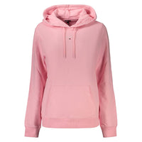 Pink Cotton Womens Sweatshirt