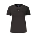 Black Cotton Women's T-Shirt