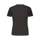 Black Cotton Women's T-Shirt