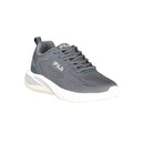 Blue Polyester Men's Sneaker