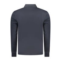 Blue Cotton Men's Polo