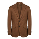 Brown Cotton Men's Jacket