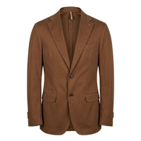 Brown Cotton Men's Jacket