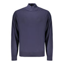 Blue Wool Men's Sweater