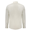 White Cotton Men's Shirt