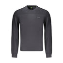 Blue Wool Men's Sweater