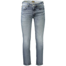 Blue Cotton Men's Jeans