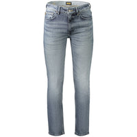 Blue Cotton Men's Jeans