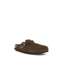 Brown Suede Leather Mules