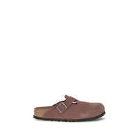 Bordeaux Suede Leather Mules
