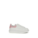 White Calf Leather Bos Taurus Chunky Sneakers