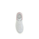 White Calf Leather Bos Taurus Chunky Sneakers