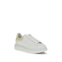 White Calf Leather Bos Taurus Chunky Sneakers