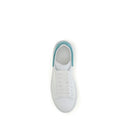White Calf Leather Bos Taurus Chunky Sneakers