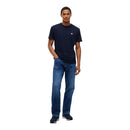 Blue Recycled Cotton T-Shirt