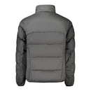 Black Polyester Men's Jacket