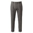 Black Rayon Men Pant