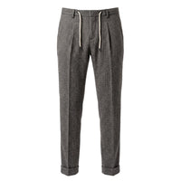 Black Rayon Men Pant