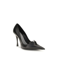 Black Lamb Ovis Aries High Heel Pumps