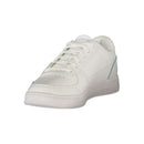 White Polyurethane Women Sneaker