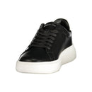 Black Leather Men's Sneaker