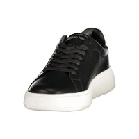Black Leather Men's Sneaker