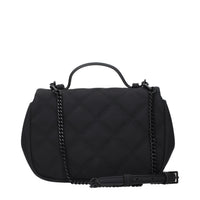 Black Fabric Handbag