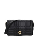 Black Leather Crossbody Bag