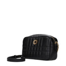 Black Leather Crossbody Bag