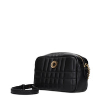 Black Leather Crossbody Bag