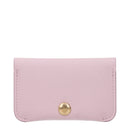 Pink Leather Cardholder