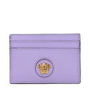 Purple Leather Cardholder