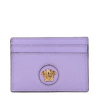 Purple Leather Cardholder