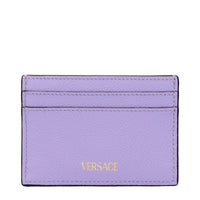 Purple Leather Cardholder