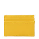Yellow Leather Cardholder
