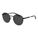 Black Stainless Steel Sunglasses