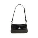 Black Calf Leather Bos Taurus Shoulder Bag