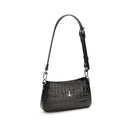 Black Calf Leather Bos Taurus Shoulder Bag
